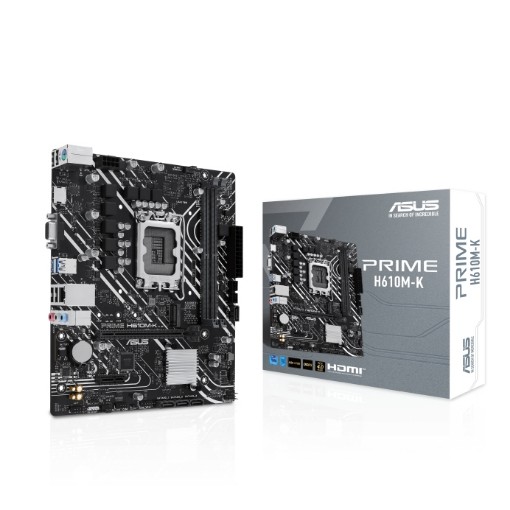 תמונה של לוח אם ASUS Prime H610M-K Intel H610 LGA 1700 micro ATX