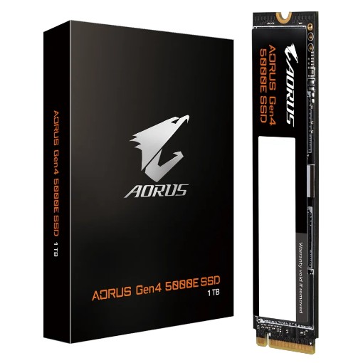 תמונה של כונן Gigabyte SSD 1.0TB AORUS 5000E 2280 M.2 NVMe AG450E1024-G