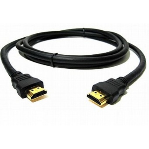 Picture of HDMI to HDMI cable by PROTEC, model DM275, with 4K 60Hz quality, 5 meters long.