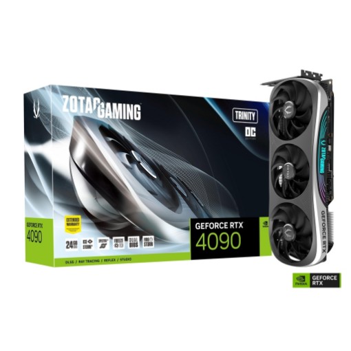 Picture of Graphics Card - ZOTAC GAMING GeForce RTX 4090 24GB Trinity OC ZT-D40900J-10P.