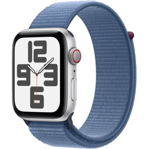 תמונה של שעון חכם Apple Watch SE GPS + Cellular 44mm Aluminium Case with Sport Loop MRHM3QI/A