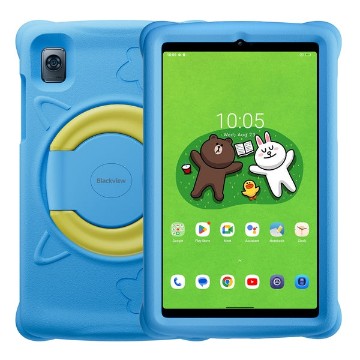 Picture of Blackview Tab 60 Kids Tablet 8.68" 4Gb/128Gb/LTE in Fable Blue color.