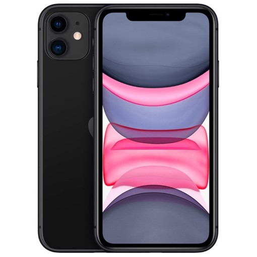 Изображение Мобильный телефон Apple iPhone 11 128GB черного цвета  (Refurbished).