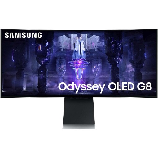 תמונה של מסך מחשב Samsung 34" UWQHD 175Hz 0.3ms USB-C PD65W WIFI+BT OLED Gaming Curved Monitor S34BG850SU