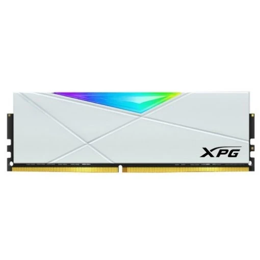 Изображение Память для стационарного компьютера ADATA XPG SPECTRIX D50 RGB DDR4 U-Dimm 16Gb 3600MHz белая.