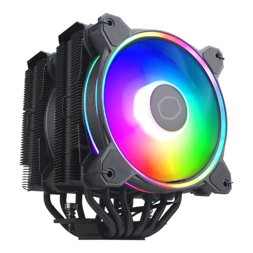 תמונה של קירור למעבד Cooler Master Hyper 622 Halo בצבע שחור