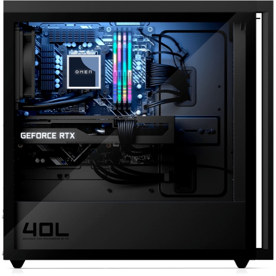Компьютер HP OMEN 40L 9W5X7EA. - 1PC.co.il