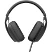 Picture of Logitech Zone Vibe 100 Wireless Headphones - Graphite color.