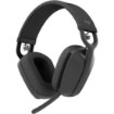 Picture of Logitech Zone Vibe 100 Wireless Headphones - Graphite color.
