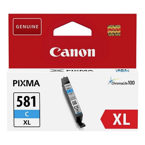 Изображение Заправка оригинального картриджа Canon Cyan CLI581XLC IHC155.