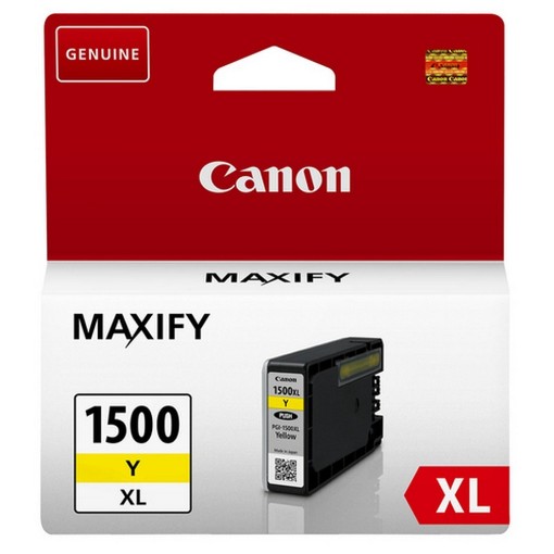 Изображение Картридж Canon желтый PGI-1500XL Y IHC135 оригинал.