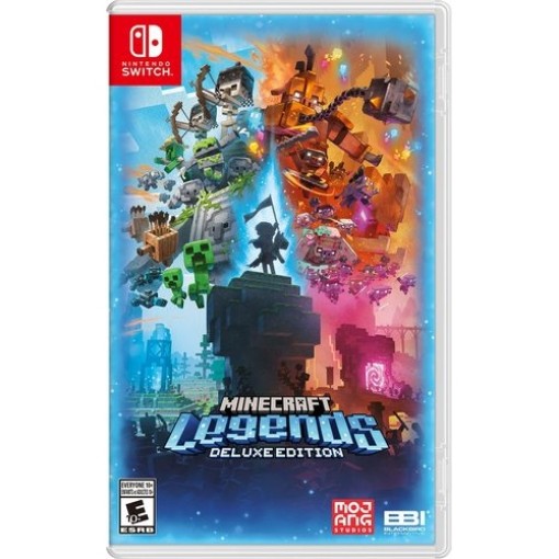 Picture of Nintendo Minecraft Legends Deluxe Edition game.