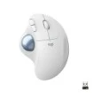 תמונה של עכבר אלחוטי Logitech Mouse M575 Ergo Wireless Trackball בצבע לבן
