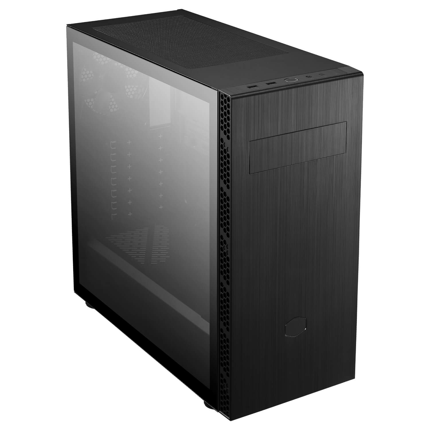 Cooler Master MasterBox MB600L V2 computer case with ODD Steel Case
