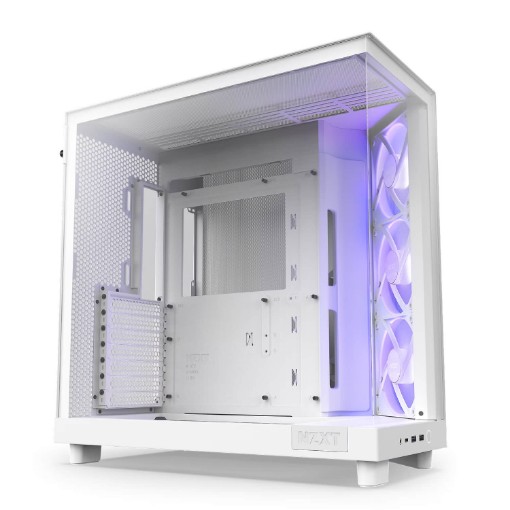 Изображение Корпус компьютера NZXT H6 Flow RGB White CC-H61FW-R1.