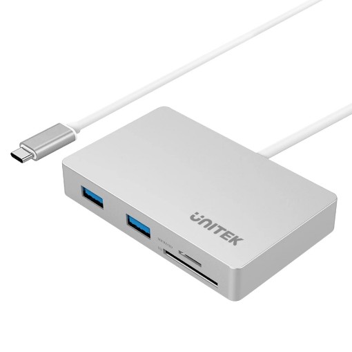 תמונה של תחנת עגינה אוניברסלית Unitek Y-9319 USB3.0 Type-C Multiport Hub with Power Delivery