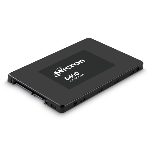 Picture of Micron 5400 PRO 3840GB SATA 2.5" (7mm) Non-SED SSD MTFDDAK3T8TGA-1BC1ZABY drive.