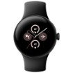 תמונה של שעון חכם Google Pixel Watch 2 41mm Wi-Fi במארז אלומיניום שחור עם רצועה פעילה שחורה