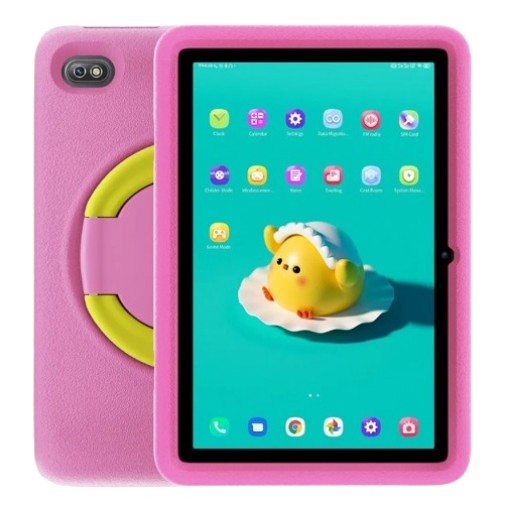 Picture of Tablet Blackview Tab 50 Kids Wi-Fi 8" 64GB in pink, including a cover and protector - two years warranty by the official importer.