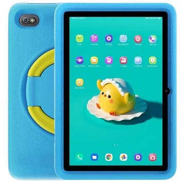 Picture of Tablet Blackview Tab 50 Kids Wi-Fi 8" 64GB in blue color including a cover and a protector - two years warranty by the official importer.