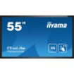 Изображение Монитор IIYAMA 55" ProLite VA с сенсорным экраном 20 точек Touch 4K PCAP Interactive Display T5562AS-B1.