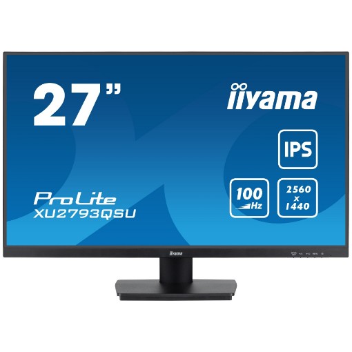 Изображение Монитор IIYAMA 27" ProLite WQHD 100 Гц 1 мс IPS Monitor XU2793QSU-B6.