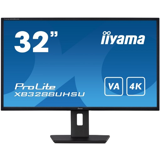 תמונה של מסך IIYAMA 31.5" ProLite 4K 3ms VA Monitor XB3288UHSU-B5