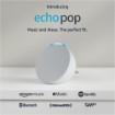 Изображение Умная колонка Amazon Echo Pop — белый цвет