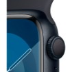 Picture of Apple Watch Series 9 (GPS) 41mm Midnight Aluminum Case with Midnight Sport Band with Blood Oxygen - M/L - Midnight MR8X3LL/A.