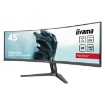 תמונה של מסך IIYAMA 45" Dual QHD 165Hz 0.8ms VA G-Master Gaming Curved Monitor GCB4580DQSN-B1