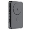 Picture of AceFast 10000mAh PD 20W MagSafe backup battery in black color.