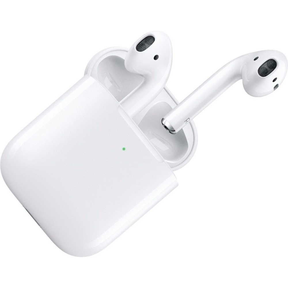 Apple AirPods2 MV7N2ZM/A headphones - 1PC.co.il