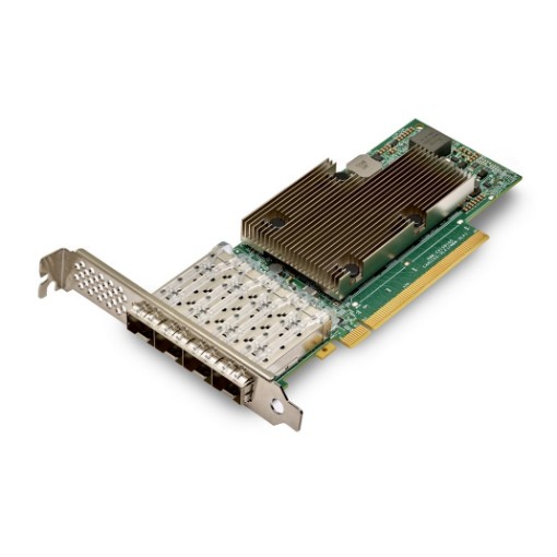 Изображение Сетевая карта Broadcom Quad-Port 25Gb/s SFP28 Ethernet PCIe 4.0 x16 BCM957504-P425G.