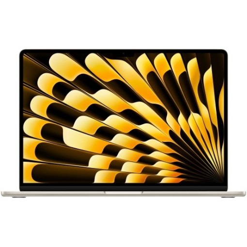 תמונה של מחשב Apple MacBook Air 15 M3 Chip 8-Core CPU, 10-Core GPU, 1TB SSD Storage, 16GB Unified Memory - צבע Starlight - מקלדת עברית / אנגלית - דגם Z1GF000A8