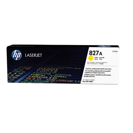 תמונה של טונר HP צהוב M880 827A מקורי CF302A