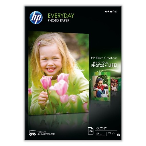 Изображение Бумага HP A4 фотосмуглос Q2510A 100.