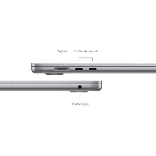 Ноутбук Apple MacBook Air 15 с процессором M3, 8-ядерным ЦПУ, 10 ...
