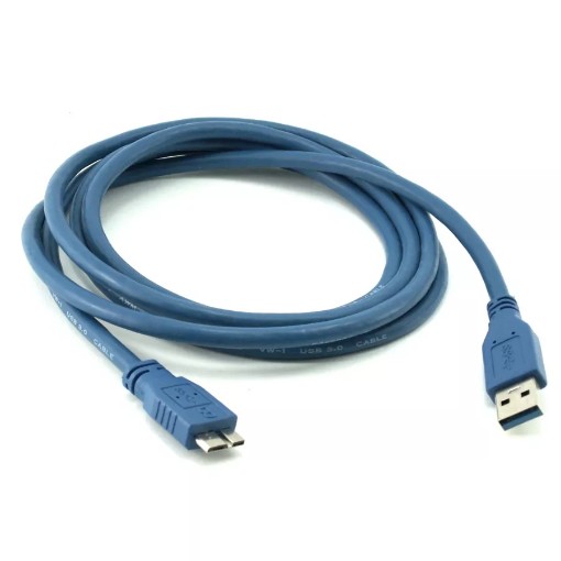 תמונה של כבל USB3.0 To Micro B Cable 0.5m Gold Touch