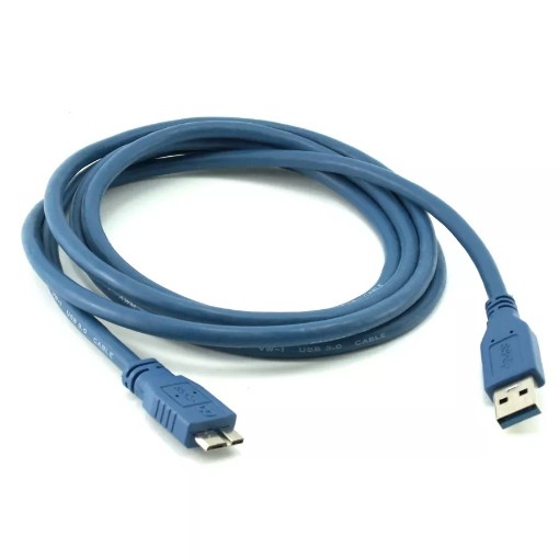תמונה של כבל USB3.0 To Micro B Cable 1.8m Gold Touch