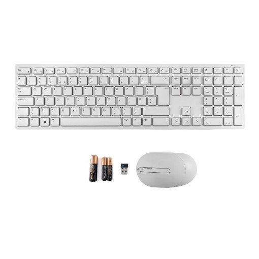 Picture of Mice and keyboards Dell Pro Wireless Keyboard and Mouse - KM5221W - Hebrew - White 580-AKHJ.
