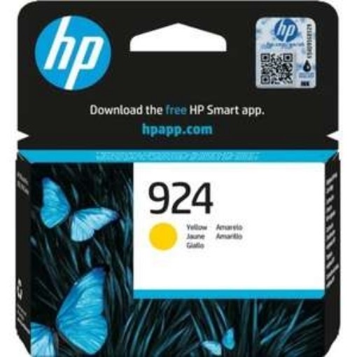 תמונה של ראש דיו צהוב מקורי HP No 924 4K0U5NE