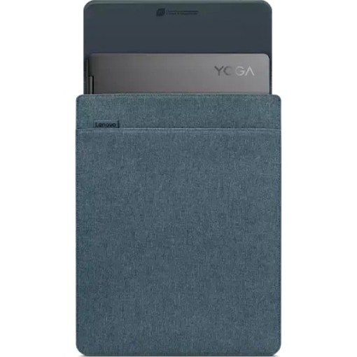 Picture of Lenovo Yoga Sleeve GX41K68626 Laptop Case up to 14.5 inches - Tidal Teal color.