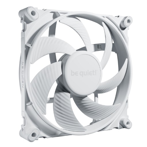 be quiet! SILENT Wings 4 White 140mm PWM high-speed BL117 fan. - 1PC.co.il