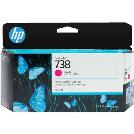 Picture of HP 738 498N6A Original Magnetic Ink Cartridge Refill.