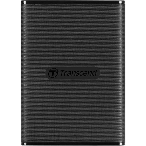 Picture of Transcend ESD270C External SSD Drive USB 3.1 Type-C TS500GESD270C - 500GB capacity - Black color.