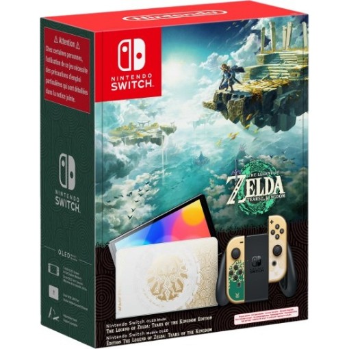 תמונה של קונסולת משחק Nintendo Switch OLED 64GB - מהדורת The Legend of Zelda: Tears of the Kingdom