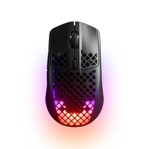 Picture of SteelSeries Aerox 3 Wireless Onyx Gaming Mouse.