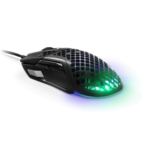 Picture of SteelSeries Aerox 5 wired gaming mouse.