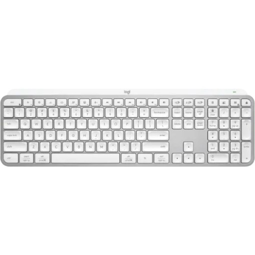 Беспроводная клавиатура Logitech MX Keys S белый / серебристый - 1PC.co.il