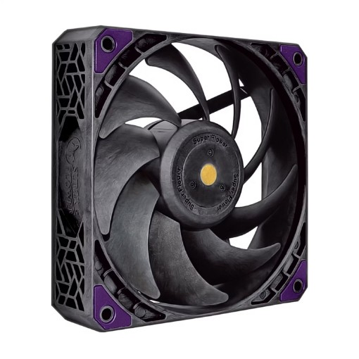 Изображение Вентилятор Super Flower Megacool 120 мм в одиночной упаковке SF-PF121-BK.